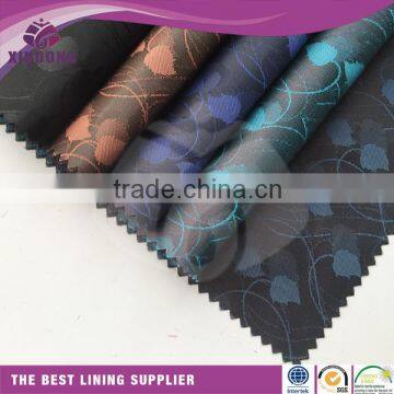 ready bulk new design p/v Jacquard lining for suits