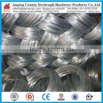 2.4 x 3.0mm Hot Dipped Galvanized 1000m/coil Oval Wire