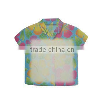 Custom T-shirt shaped sticky note