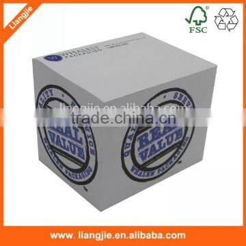 Promotion Custom Logo Design Print Every Sides Sticky Note Pad Memo Cube photo-4