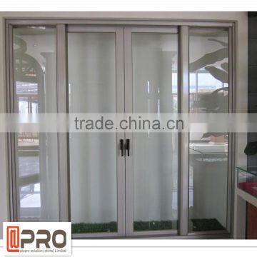 Australian standard AS2047 aluminum doors and windows thermal broken aluminium interior sliding door China manufacture