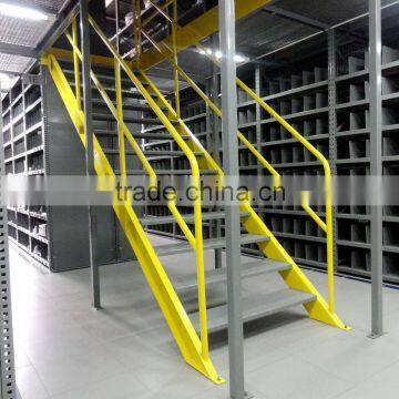 heavy duty power steel pallet mezzanine rack