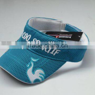 Custom Design Embroidery Sport Sun Visor Cap Hat