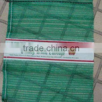 Green Raschel Bag with drawstring ,label(KL08R003)