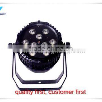 9*18W rgbwa+uv waterproof wireless battery par light
