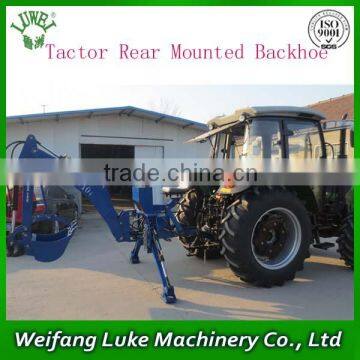 tractor mounted backhoe 3PT hydraulic backhoe LW-6, LW-7, LW-8