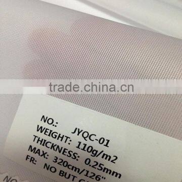 110gsm knitted polyester wihte flag fabric for UV printer