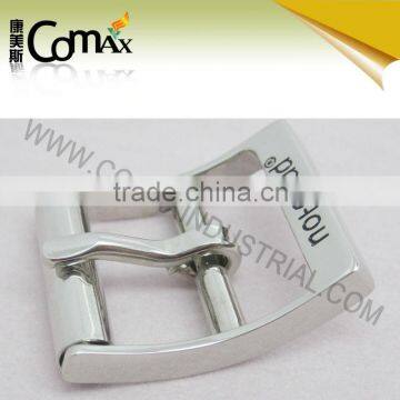 UK custom high quality shiny silver adjustable pin buckle