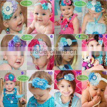 new designs frozen headband,baby blue headband