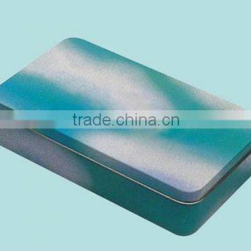 offset printed metal tin box