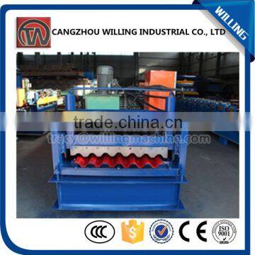 Metal roofing roll forming machine