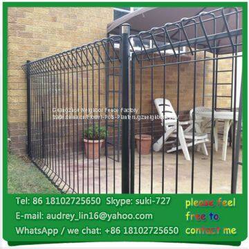 PVC coated BRC Mesh Fence Galvanized  Rolltop Fence Pool Fence