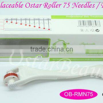 Medical grade derma roller replaceable skin roller wrinkle removal