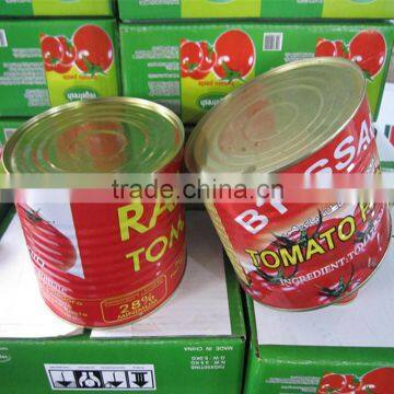 tomato paste 198g with easy open pomo tomato paste