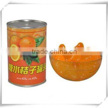 canned mandarin in jar