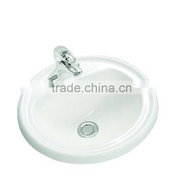 China Good quality above counter handwashing basin