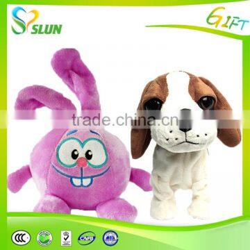 Custom Plush Dog Pet Toy With Squeaker photo-4
