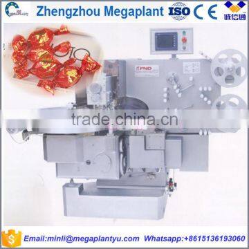 Automatic double twist sweet candy wrapper machine