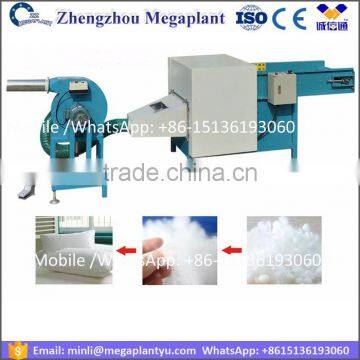 Automatic polyester fiber tearing opening machine for pillow fiber filling machine