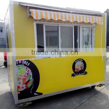 CE Approved New Arrival Outdoor Mobile Food Trailer Multifunction mobile kitchen food truck