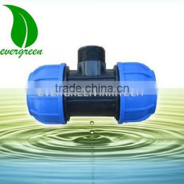 PP fittings of pipe Male Tee