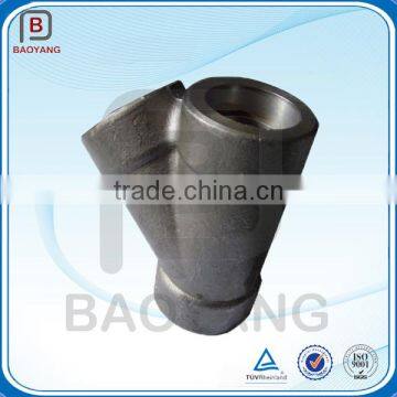 OEM Y tee 316 stainless steel pipe fitting