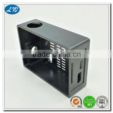 China Custom small anodized CNC machining aluminium profile enclosure box for Aerial camera