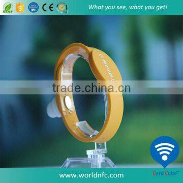 Anti-tamper NTAG213/NTAG216 Rfid PVC Wristband NFC Bracelet for VIP photo-5
