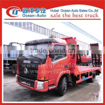 Small Dongfeng 4x2 5 gears flatbed lorry for sale