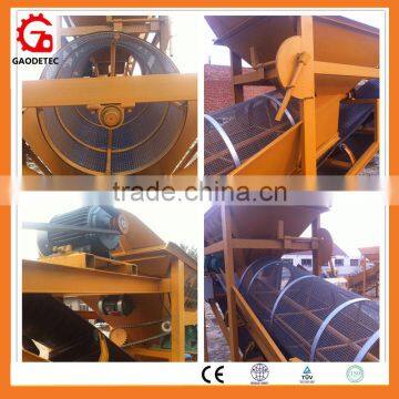 Widely used in power plants and construction site Diesel sand screener machine manufacturer