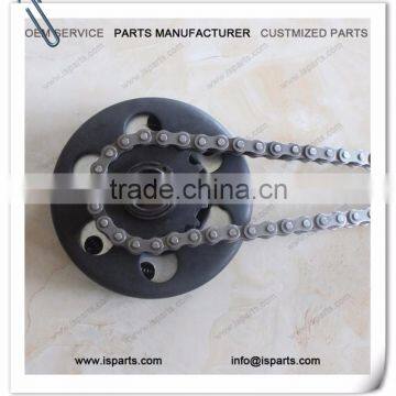 Go Kart or Mini Bike Centrifugal Clutch 3/4 Inch Bore 18T #35 Chain With Chain photo-4