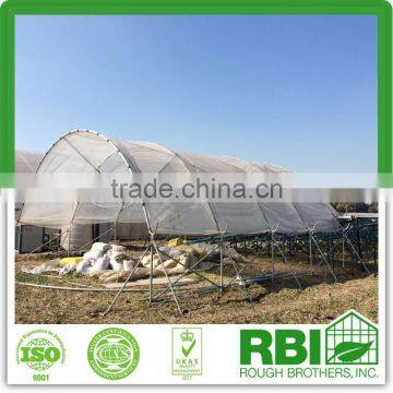 High Tunnel greenhouse tunnel galvanized tube single or multi span film greenhouse low cost for farming