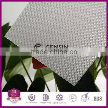 Light Diffuse Polycarbonate Prism Sheet 600*600mm For LED Lights Covers Panels High Light Transmission photo-2