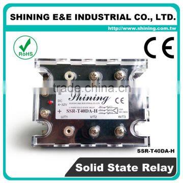 SSR-T40DA-H Equal To Fotek Zero Cross 3 Phase Solid State Relay photo-3