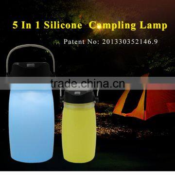 Amazon Hottest Waterproof USB Rechargeable Led Lantern Light Tent Camp Lamp photo-2