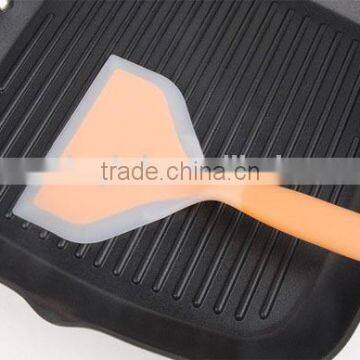 Silicone Nylon Pancake Pizza Egg Spatula Turner Wide no Hurt to Pan photo-6