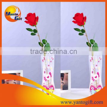 Foldable flower vase