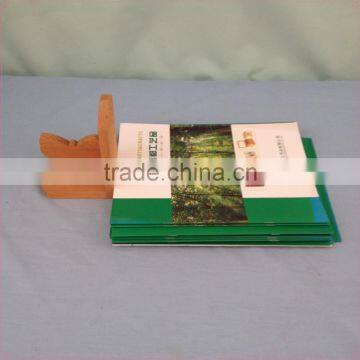 Unique Butterfly Bookends Type Pine Wood Book Reading Stand Wooden Display Rack photo-4