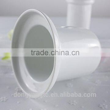 China Suppliers Customized Logo Bathroom Accessories Set White Ceramic photo-6