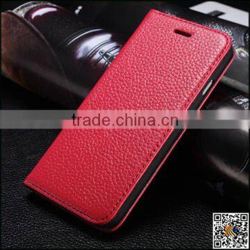 leather flip case for iphone6 plus, pure colour pu leather flip case for iphone6 plus, china supplier leather wallet case