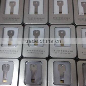 Silver 8GB Metal Key Shaped USB 2.0 Flash Drive, Golden Key Drive Memory 4gb, Mini Metal Traveller Key photo-5