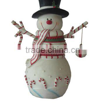 2014 New Handmade Resin Christmas Snowmen for Sale photo-6
