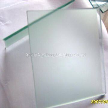 3-19mm Single or Double Side Non-Fingerprints Ultra Clear Frosted Glass photo-3