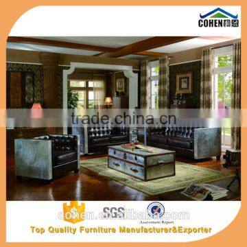 Modern Design High Cost-effective Aluminium Aviator Coffee Table Foshan Factory Direct Sale photo-3