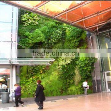 wall home decor/fake plant wall for indoor and outdoor decoration with factory price