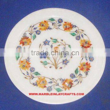 Whole Seller Top Quality Marble Inlay Plate