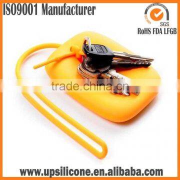 Wholesale the Newest Fashion Cheap Silicone Bag for Key and Card Silicone Key Pouch photo-4