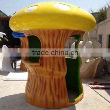FRP Giant Mushroom Statue Sculpture photo-3