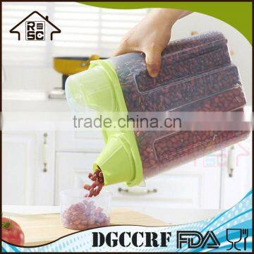 NBRSC Plastic Kitchen Airtight Food Cereal Storage Dispenser Rice Container Box Holder photo-4