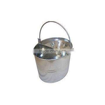 Durable Glavanized Zinc Metal Mop Bucket_2015 Trade Show Hottest